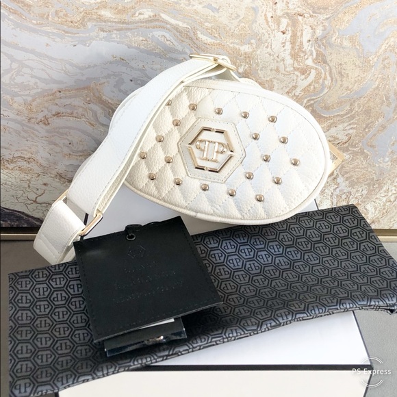 Philipp Plein Handbags - Philipp Plein Quilted Studded Waist Belt Bag